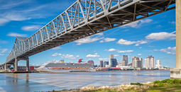 New Orleans' riverfront
