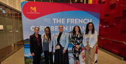 The Martinique Tourism Authority team