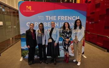 The Martinique Tourism Authority team