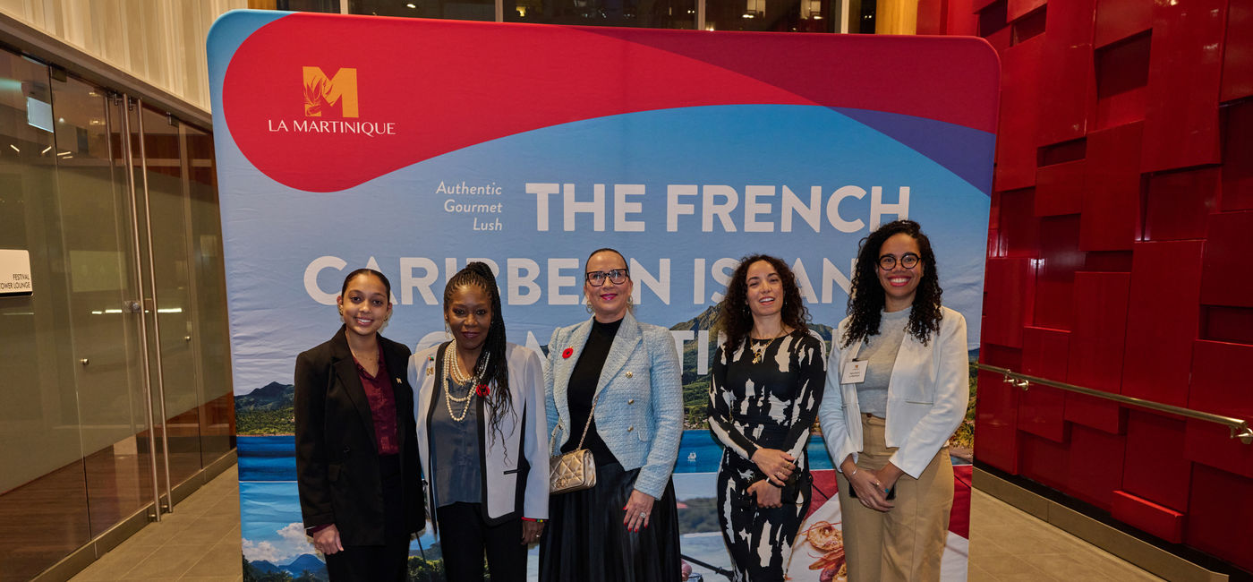Image: The Martinique Tourism Authority team (Photo Credit: MTA)