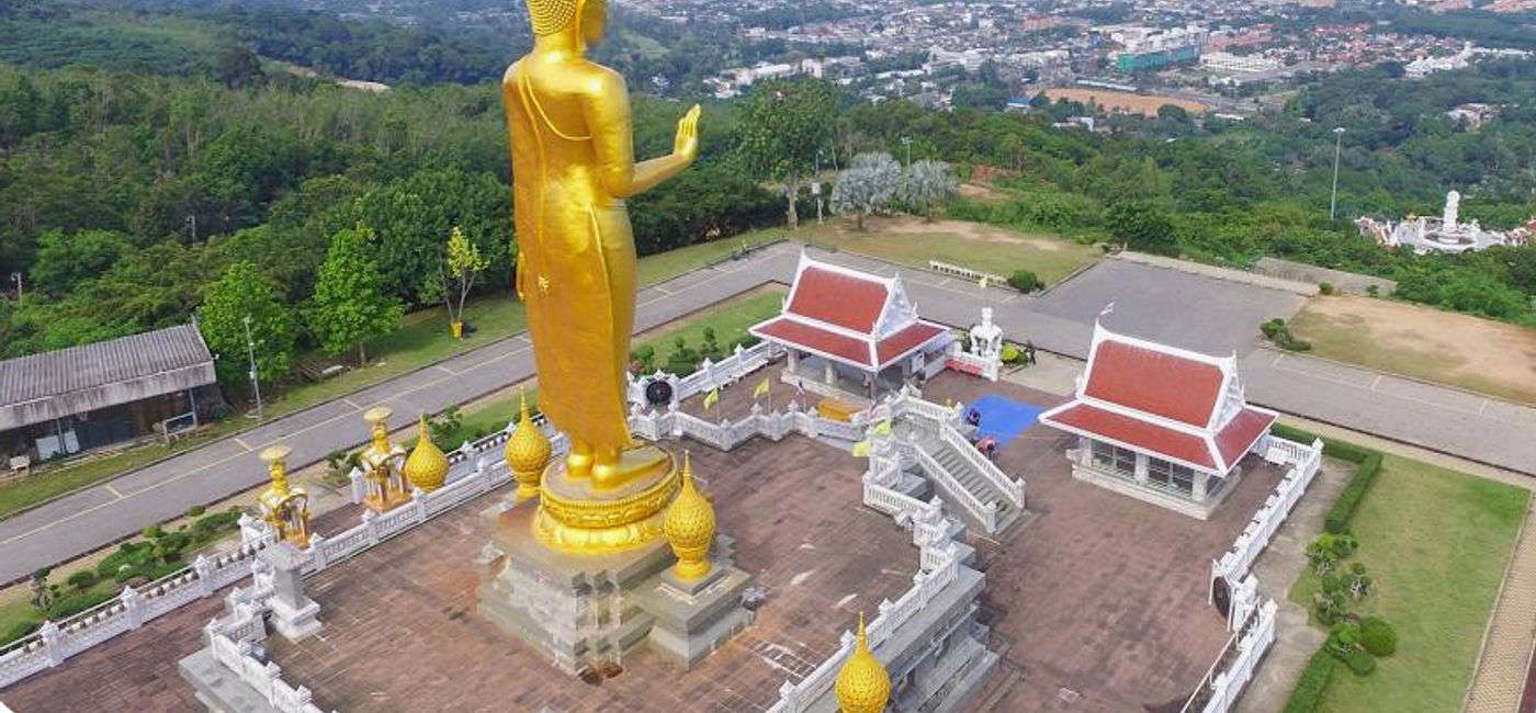 Image: Phra Phuttha Hattha Mongkhon à Hat Yai, en Thaïlande