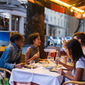 Group dining in Lisbon, Portugal