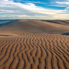 Sand dunes in Baja California