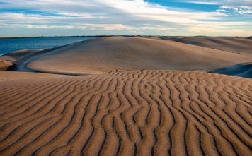 Sand dunes in Baja California