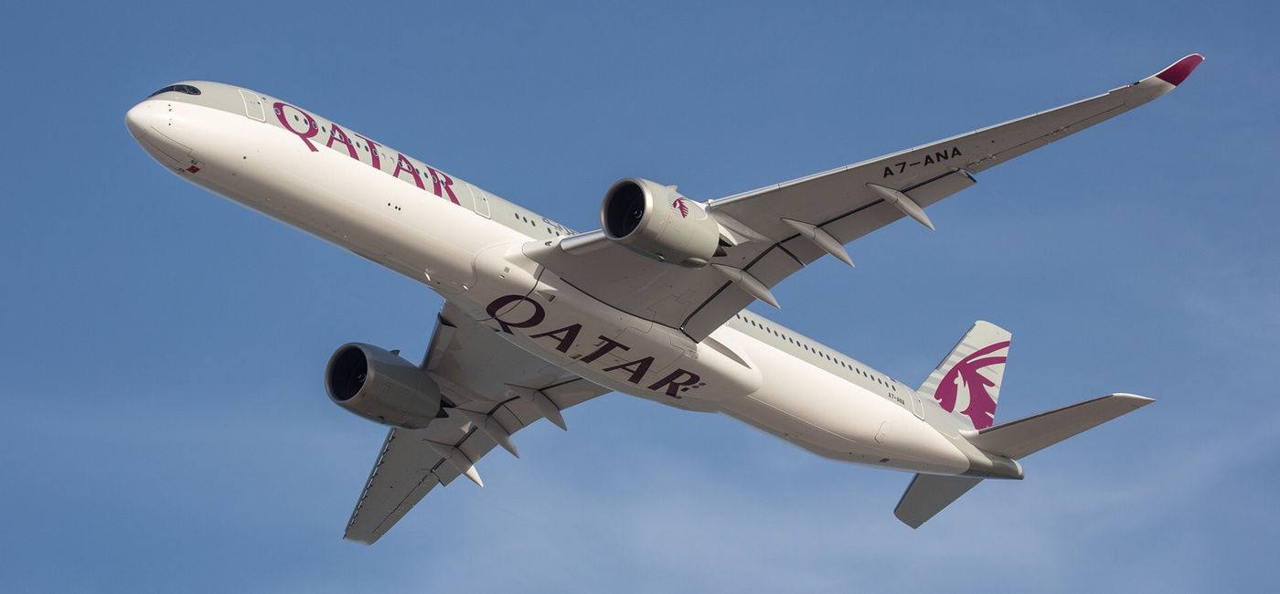 Image: Qatar Airways Airbus A350-1000. (Photo Credit: Qatar Airways Media)