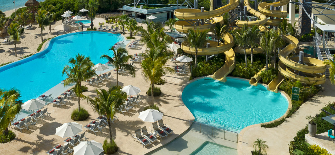Image: Water Park in Dreams Natura Resort & Spa (Photo Credit: Dreams Natura Resort & Spa)