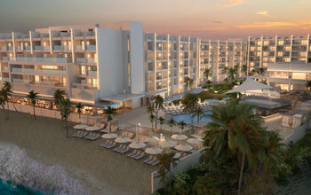 Rendering of the upcoming Royalton CHIC Barbados.