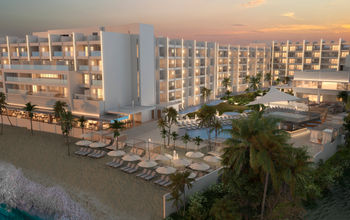 Rendering of the upcoming Royalton CHIC Barbados.