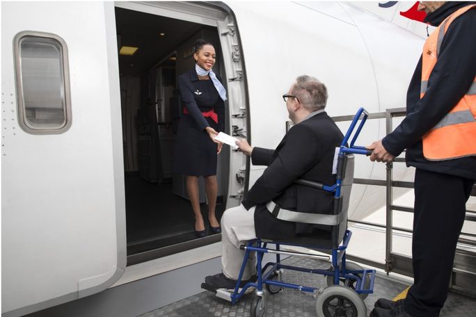 Air France SAPHIR: Accessible Travel, wheelchair, air travel, airplane, flight