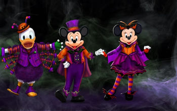 Mickey Mouse, Minnie Mouse and Donald Duck will be sporting new Halloween costumes this year