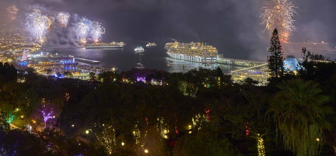 Image: Funchal's spectacular New Year's celebration. (photo via Madeira) ((photo via Madeira))