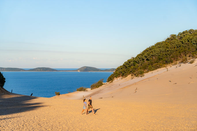 Rainbow Beach on the Sunshine Coast. sunshine coast, australia, rainbow beach, biosphere reserve