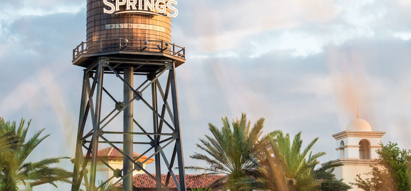 Image: PHOTO: Water tower at Disney Springs, Florida. (Photo courtesy of Walt Disney World Resort)