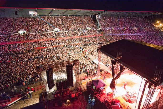 Concert at Frontier Days in Cheyenne Outdoor concert venue, cheyenne