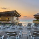 Marriott Cancun All-Inclusive Adult Pool at Sunrise.