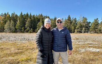 Maryse Martel et Michel Labrecque, guide et propriétaire du gîte