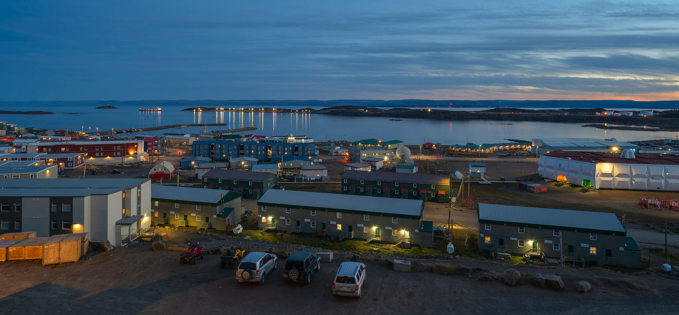 Image: Evening view of the harbor at Iqaluit, Nunavut (Photo Credit: Adobe Stock)