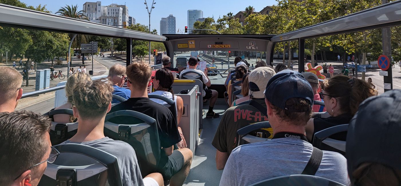 Image: Hop-On, Hop-Off Bus in Barcelona, Spain (Photo Credit: Eric Bowman)