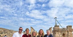 A Tauck Academy advisor group in Jordan.