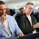 American Airlines showing a surge of corporate travel bookings