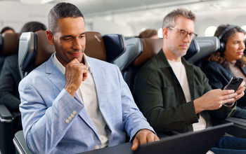 American Airlines showing a surge of corporate travel bookings