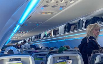 plane, cabin, plane cabin, American Airlines, flight