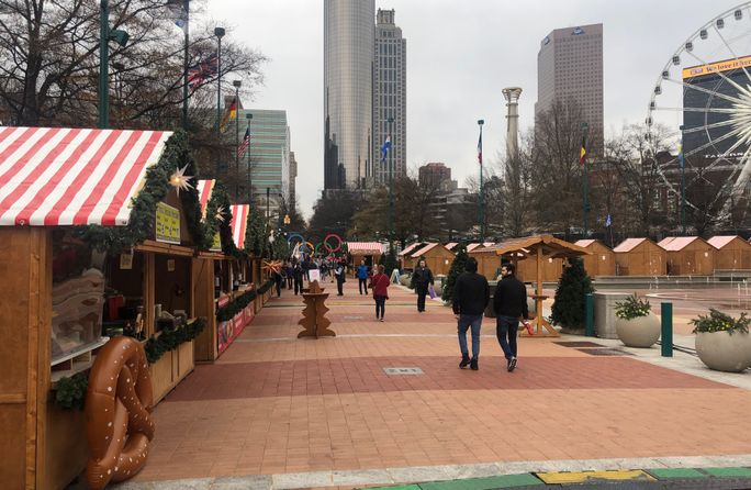 Atlanta Christkindl Market in Centennial Olympic Park