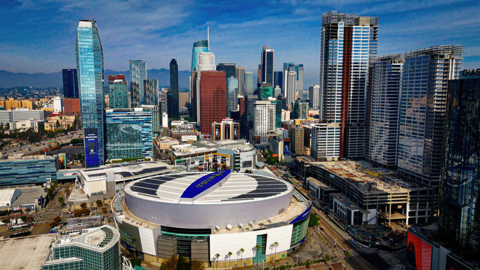 Crypto.com Arena in Downtown Los Angeles