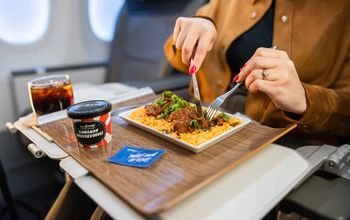 Alaska Airlines' BBQ Beef & Kimchi Rice.
