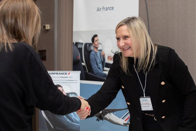 Renée Bénard, BDM, Air France Renée Bénard, BDM, Air France