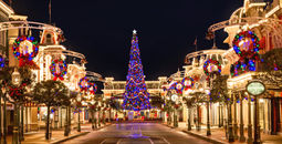Walt Disney World, holiday decor, holiday theme parks