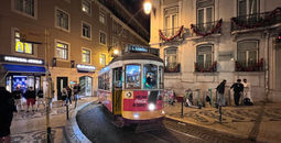 Lisbon's iconic tram.