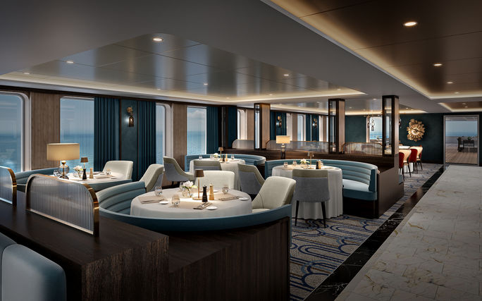 Windstar Cruises Star Seeker Amphora Restaurant Windstar Cruises Star Seeker Amphora Restaurant