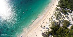 Aerial view of Tulum