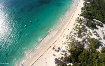 Aerial view of Tulum