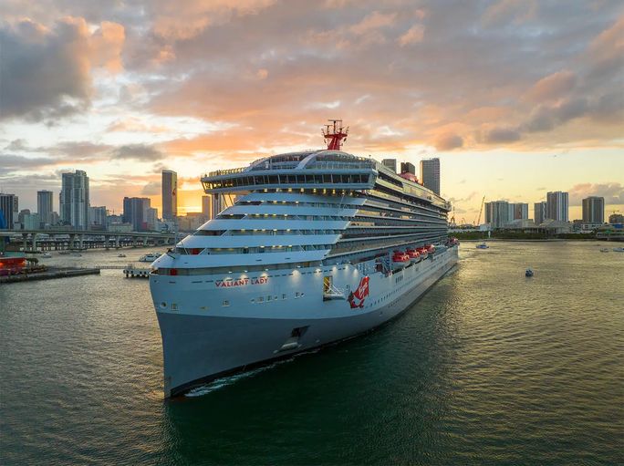 Valiant Lady, cruise in miami, miami port, virgin voyages