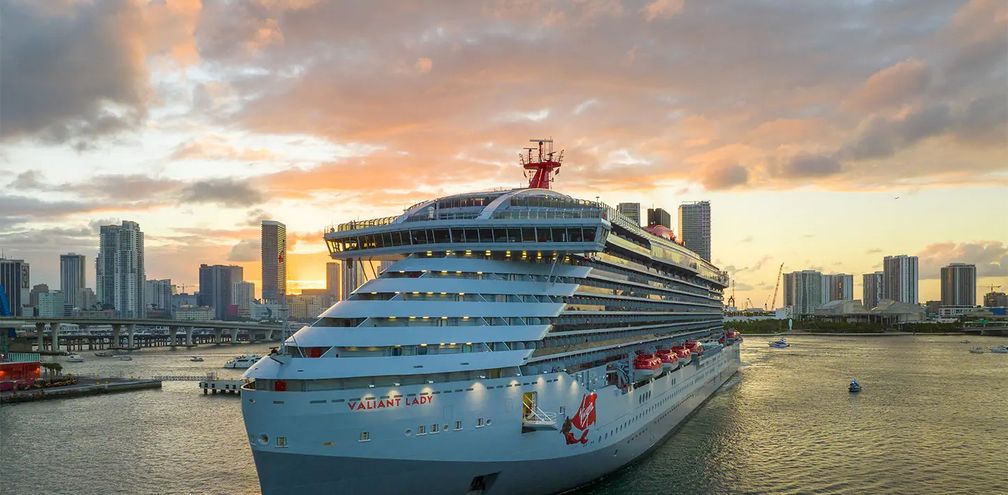 Valiant Lady, cruise in miami, miami port, virgin voyages