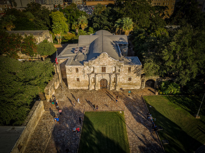 The Alamo in San Antonio, Texas The Alamo in San Antonio, Texas