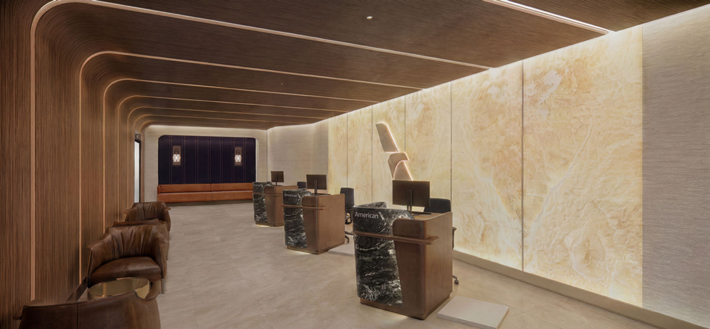 Image: American Airlines' new Flagship Check-In at DFW (Photo Credit: Courtesy American Airlines)