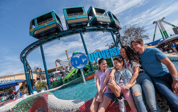 DC Universe at Six Flags Fiesta Texas.