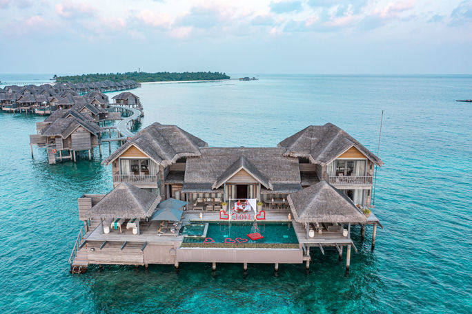 Overwater Residence at Vakkaru Maldives, Baa Atoll, Maldives. Overwater Residence at Vakkaru Maldives, Baa Atoll, Maldives.