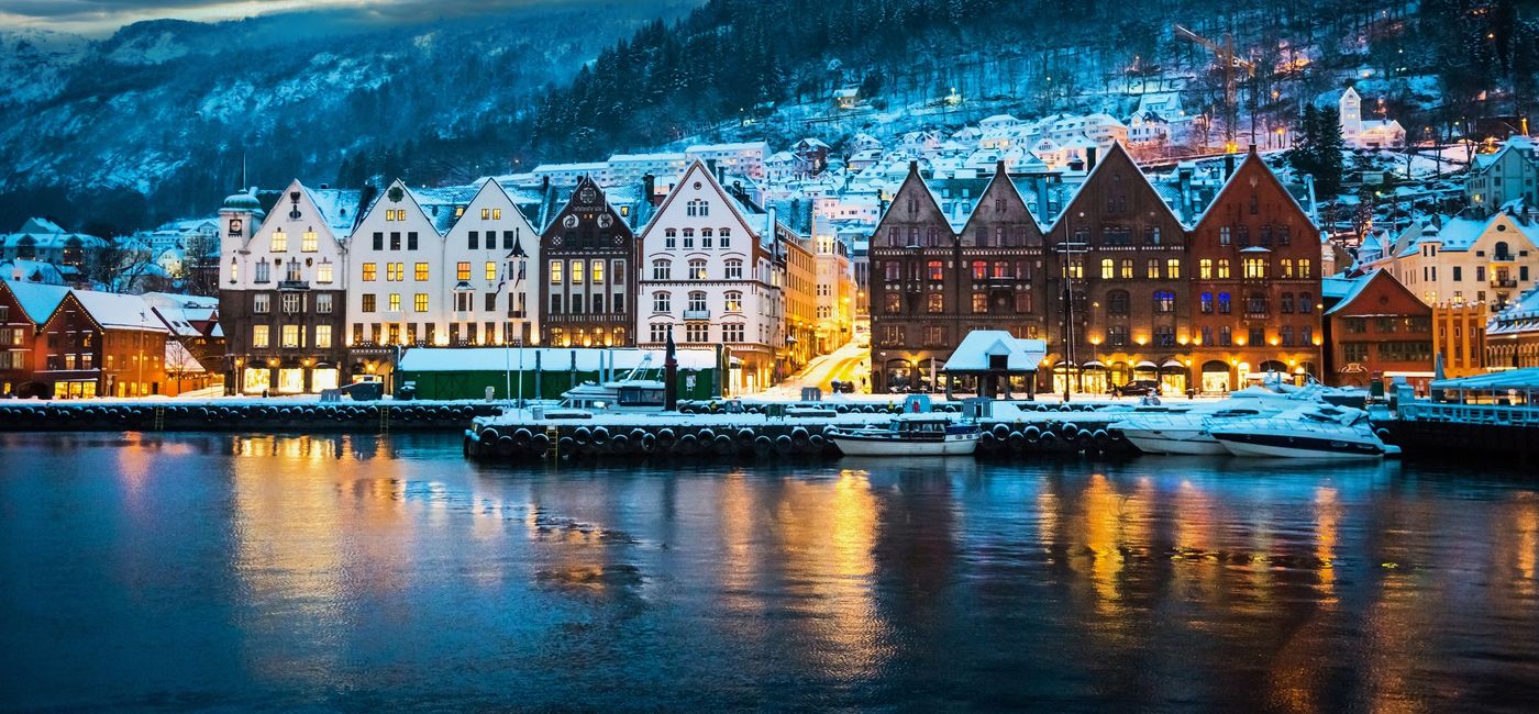 Image: Railbookers 2026 expanedd product lineup now includes Norwegian Coastal Cruises. Pictured, Bergen. (Source: Railbookers)