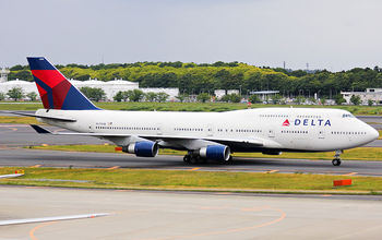Delta Boeing 747-451 airplane