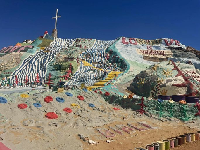 Slab City, CA Salvation Mountain
