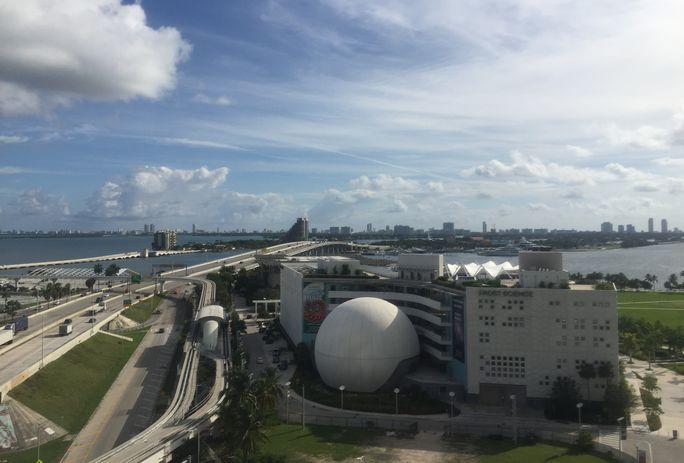 Miami, Florida viewed from Downtown