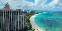 View of Nassau Bahamas from Atlantis resort