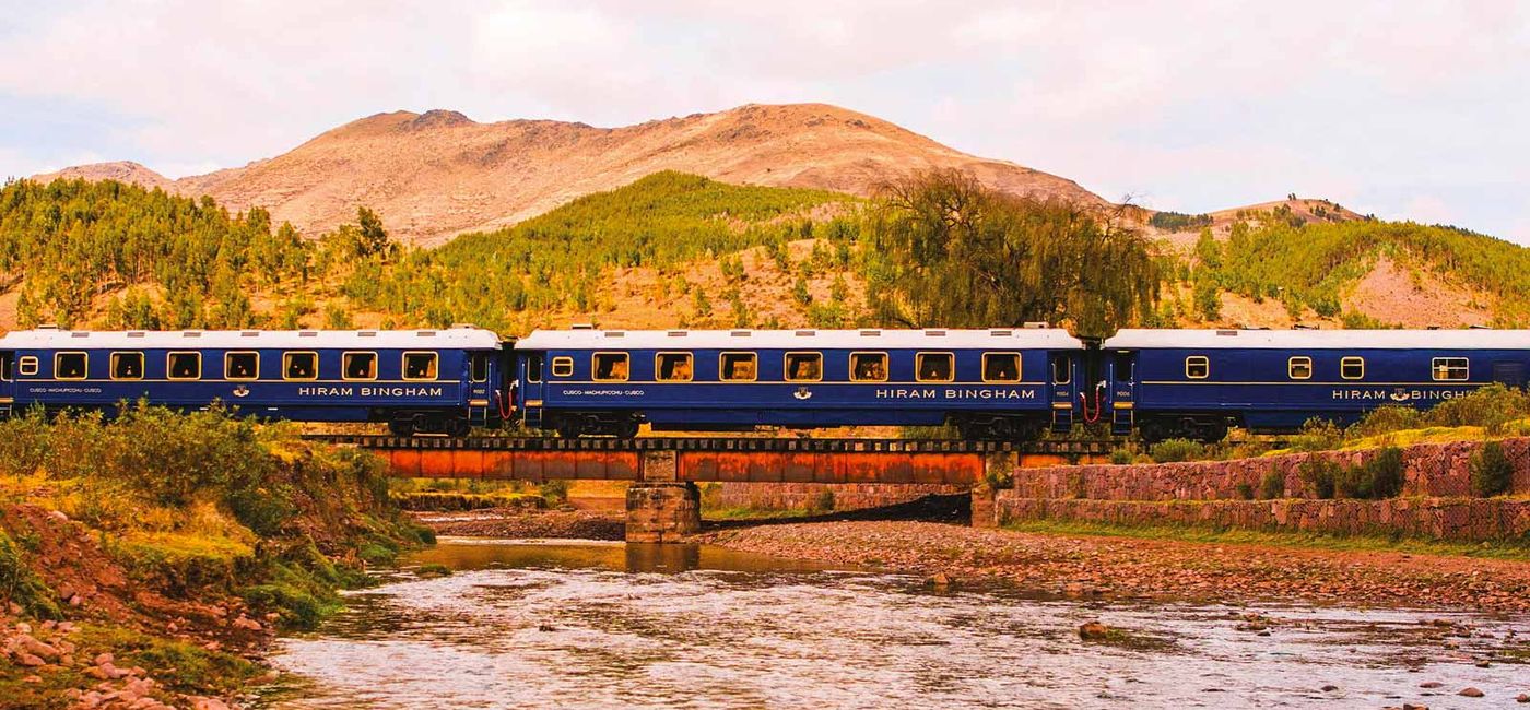 Image: Les voyageurs qui optent pour l'extension terrestre au Machu Picchu d'AmaWaterways peuvent prendre le Hiram Bingham, un train de Belmond (Source: AmaWaterways)