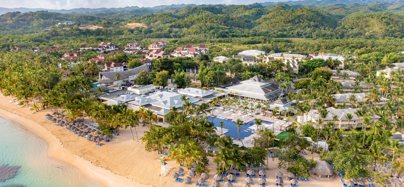 Image: Aerial view of the Bahia Principe Grand El Portillo in the Dominican Republic. (Photo Credit: Hyatt Hotels Corporation)