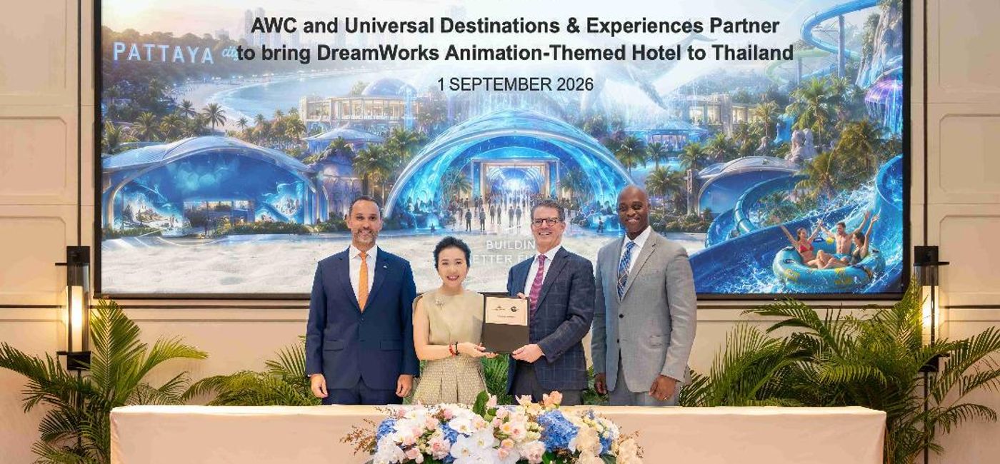 Image: AWC & DreamWorks Animation partner for new luxury hotel in Thailand (Photo Credit: Asset World Corp Public Company (AWC))