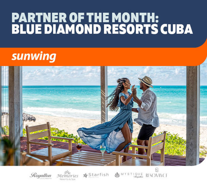 Sunwing Partner of the Month: Blue Diamond Resorts Sunwing Partner of the Month: Blue Diamond Resorts